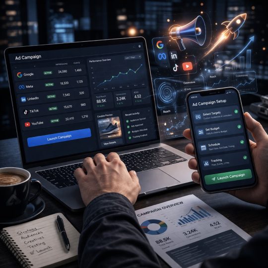 Ad Campaign Setup & Launch